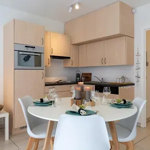  Appartement 'blue Sea' - Studio In With Private Parking