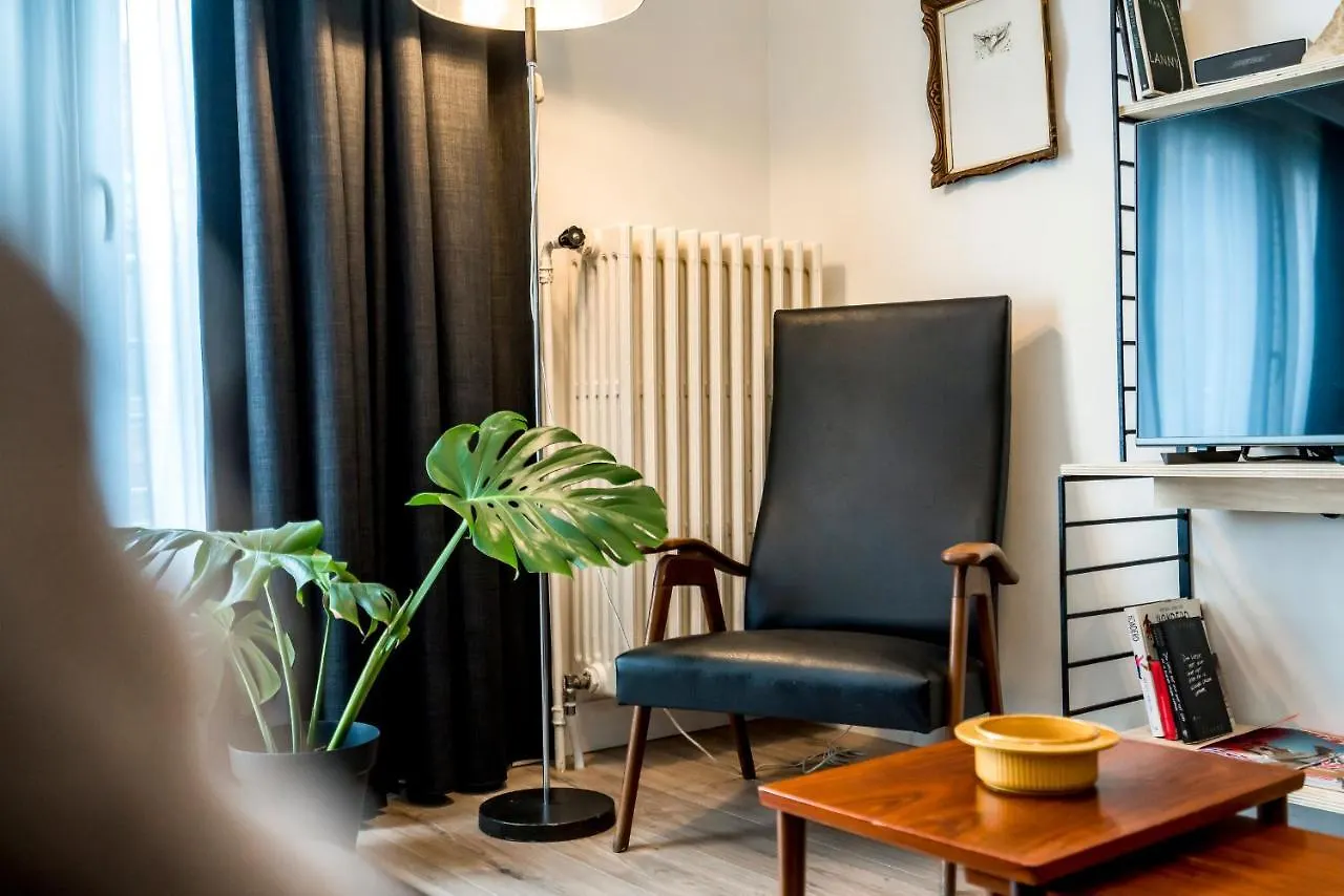 Retro woning te centrum Oostende, 5min van de kust België
